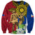 Philippines Lapu Lapu King Jasmine Flowers Sweatshirt Filipino Sun Tattoo