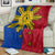 Philippines Sun Batok Tattoo Blanket Polynesian and Yakan Pattern