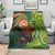 Proud of Manu'a Islands Blanket Rooster and Polynesian Art Wing Style
