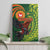 Proud of Manu'a Islands Canvas Wall Art Rooster and Polynesian Art Wing Style