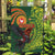Proud of Manu'a Islands Garden Flag Rooster and Polynesian Art Wing Style