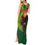 Proud of Manu'a Islands Tank Maxi Dress Rooster and Polynesian Art Wing Style