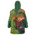 Proud of Manu'a Islands Wearable Blanket Hoodie Rooster and Polynesian Art Wing Style