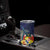 Tonga Vava'u Humpback Whale Blue Water Tumbler Cup Polynesian Hibiscus Flowers