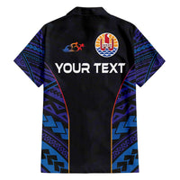 Personalised Tahiti Triathlon Polynesian Pattern Family Matching Tank Maxi Dress and Hawaiian Shirt