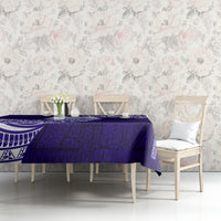 Tonga Tupou High School Tablecloth Traditional Ngatu and Polynesian Pattern LT03 - Polynesian Pride