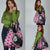 Pink Taniko Motif Aotearoa Manaia and Silver Fern Grocery Bag
