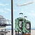 Green Taniko Motif Aotearoa Manaia and Silver Fern Luggage Cover