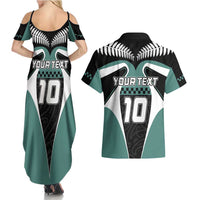 Custom New Zealand Bicycle 2025 Couples Matching Summer Maxi Dress and Hawaiian Shirt