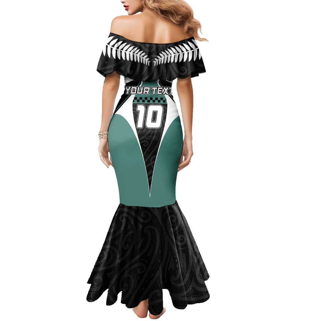 Custom New Zealand Bicycle 2025 Family Matching Mermaid Dress and Hawaiian Shirt LT03 - Polynesian Pride
