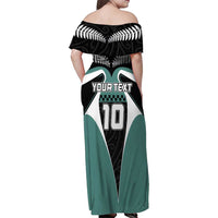 Custom New Zealand Bicycle 2025 Family Matching Off Shoulder Maxi Dress and Hawaiian Shirt LT03 - Polynesian Pride