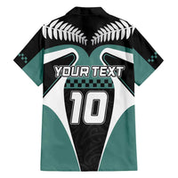 Custom New Zealand Bicycle 2025 Family Matching Off Shoulder Short Dress and Hawaiian Shirt LT03 - Polynesian Pride