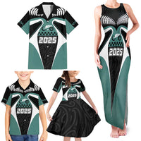 Custom New Zealand Bicycle 2025 Family Matching Tank Maxi Dress and Hawaiian Shirt LT03 - Polynesian Pride
