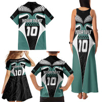 Custom New Zealand Bicycle 2025 Family Matching Tank Maxi Dress and Hawaiian Shirt LT03 - Polynesian Pride