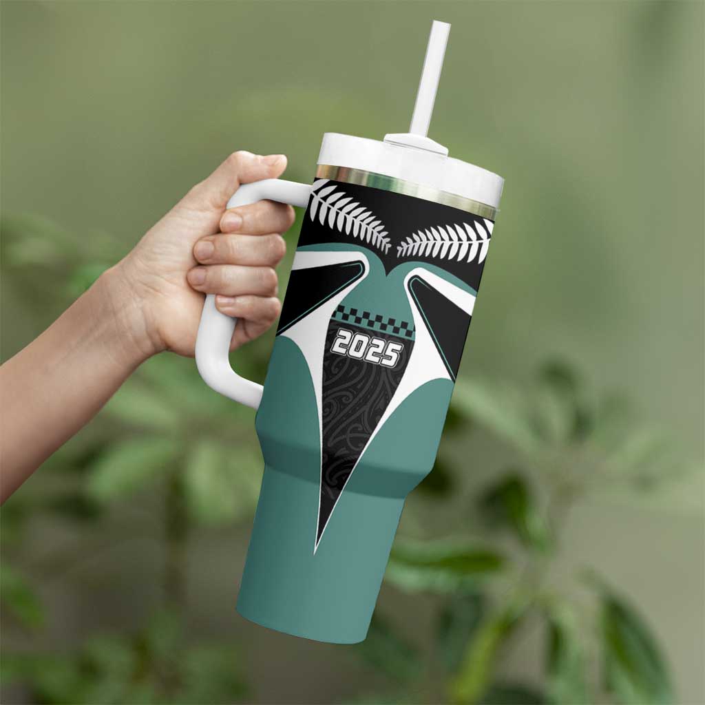 Custom New Zealand Bicycle 2025 Tumbler With Handle