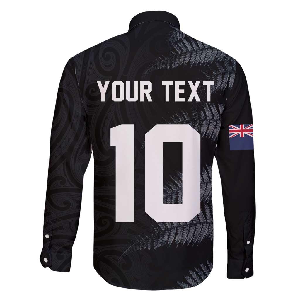 Custom New Zealand Football-Towards World Cup 2026 Family Matching Off Shoulder Short Dress and Hawaiian Shirt LT03 - Polynesian Pride