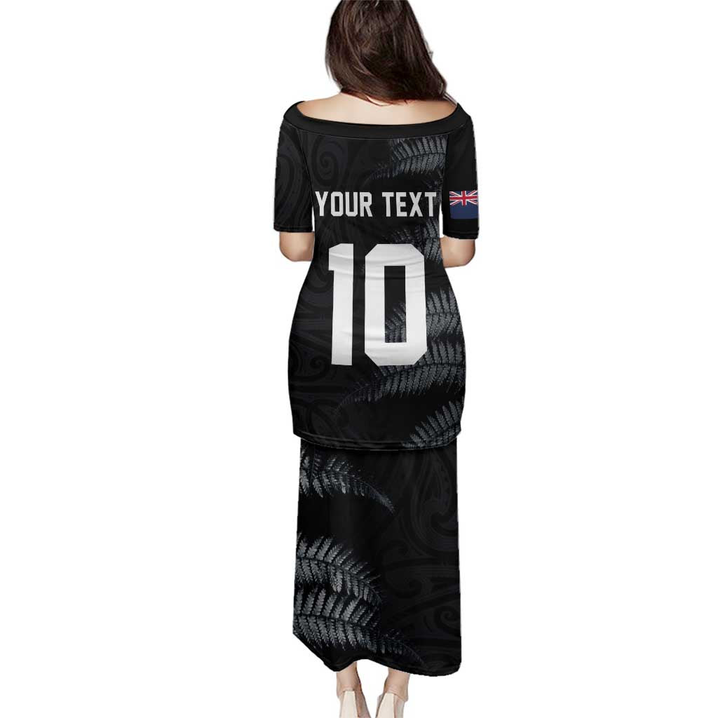 Custom New Zealand Football-Towards World Cup 2026 Family Matching Puletasi and Hawaiian Shirt LT03 - Polynesian Pride