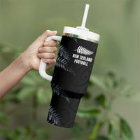 Custom New Zealand Football-Towards World Cup 2026 Tumbler With Handle