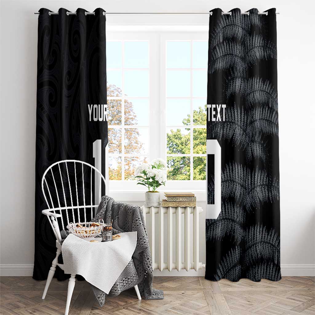 Custom New Zealand Football-Towards World Cup 2026 Window Curtain