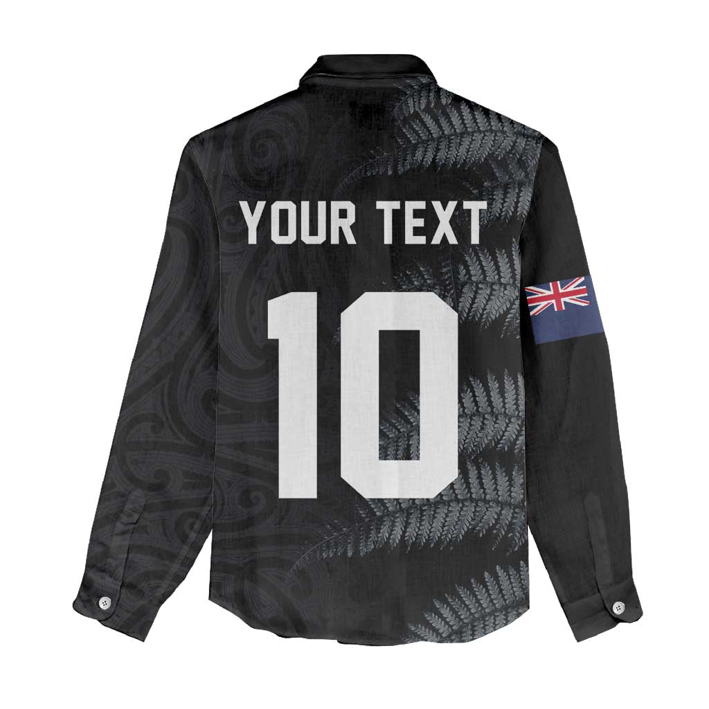 Custom New Zealand Football-Towards World Cup 2026 Women Casual Shirt LT03 - Polynesian Pride