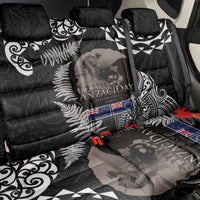 New Zealand and Cook Islands ANZAC Day Back Car Seat Cover Gallipoli Lest We Forget Tatau Art Tribal and Maori Tattoo with Fern LT03 - Polynesian Pride