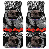 New Zealand and Cook Islands ANZAC Day Car Mats Gallipoli Lest We Forget Tatau Art Tribal and Maori Tattoo with Fern LT03 - Polynesian Pride