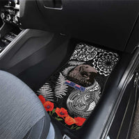 New Zealand and Cook Islands ANZAC Day Car Mats Gallipoli Lest We Forget Tatau Art Tribal and Maori Tattoo with Fern LT03 - Polynesian Pride