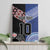 Custom Aotearoa and Samoa Rugby Canvas Wall Art Maori Warrior and Teuila Emblem-Tatau with Taniko Art