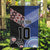 Custom Aotearoa and Samoa Rugby Garden Flag Maori Warrior and Teuila Emblem-Tatau with Taniko Art