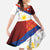 Philippines National Flag Day Family Matching Summer Maxi Dress and Hawaiian Shirt Polynesian and Yakan Tattoo Brush Style