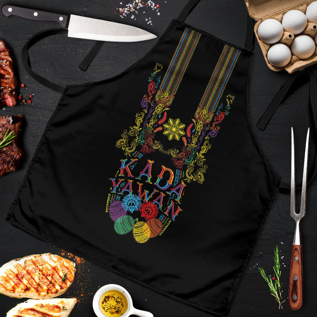 Philippines Kadayawan Festival Apron Polynesian Tribal Art Barong Style
