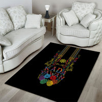 Philippines Kadayawan Festival Area Rug Polynesian Tribal Art Barong Style