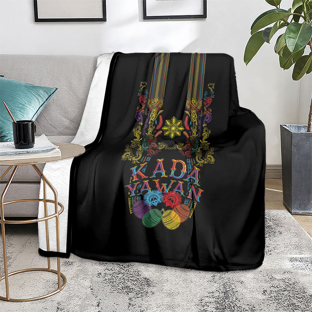 Philippines Kadayawan Festival Blanket Polynesian Tribal Art Barong Style