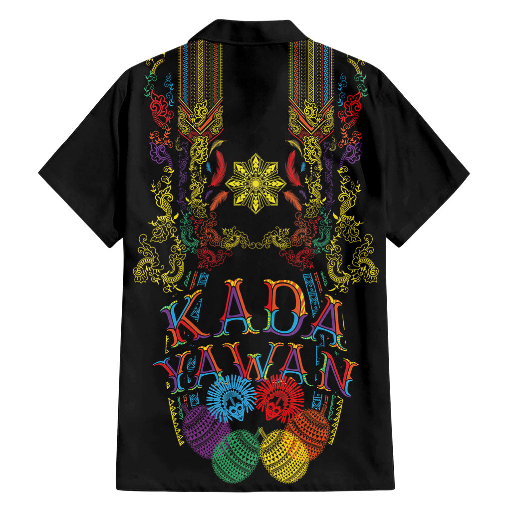 Philippines Kadayawan Festival Family Matching Mermaid Dress and Hawaiian Shirt Polynesian Tribal Art Barong Style LT03 - Polynesian Pride