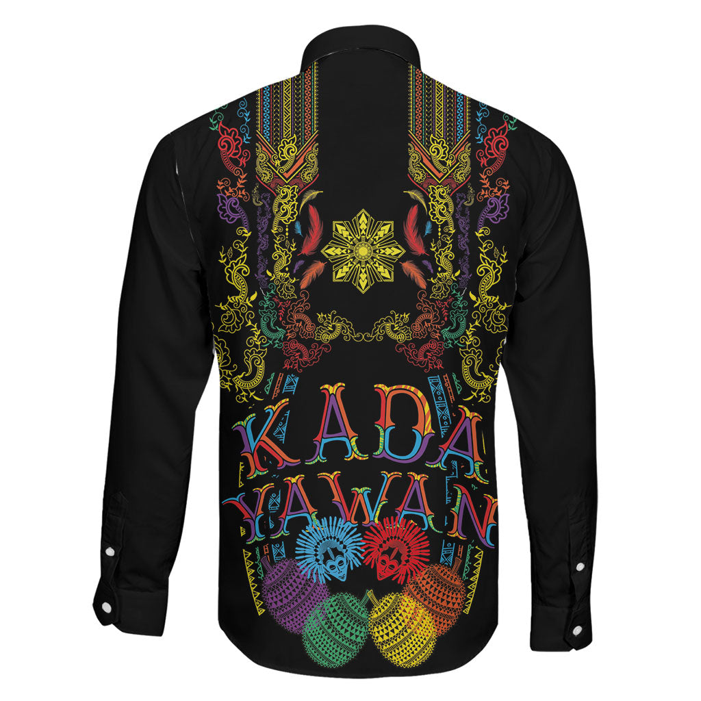 Philippines Kadayawan Festival Family Matching Mermaid Dress and Hawaiian Shirt Polynesian Tribal Art Barong Style LT03 - Polynesian Pride