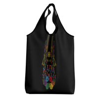 Philippines Kadayawan Festival Grocery Bag Polynesian Tribal Art Barong Style