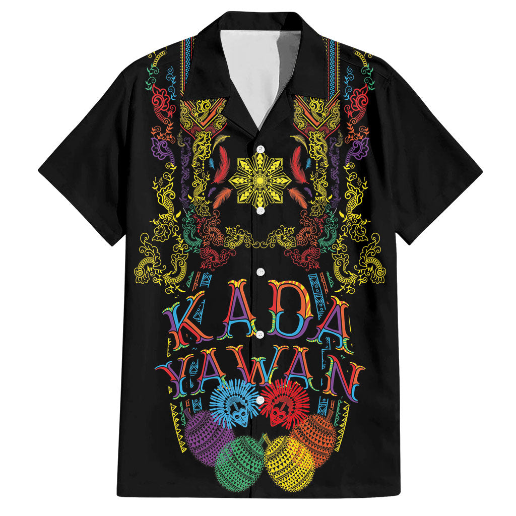 Philippines Kadayawan Festival Hawaiian Shirt Polynesian Tribal Art Barong Style
