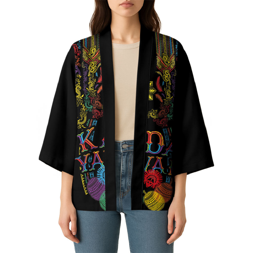 Philippines Kadayawan Festival Kimono Polynesian Tribal Art Barong Style
