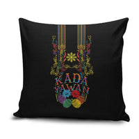Philippines Kadayawan Festival Pillow Cover Polynesian Tribal Art Barong Style