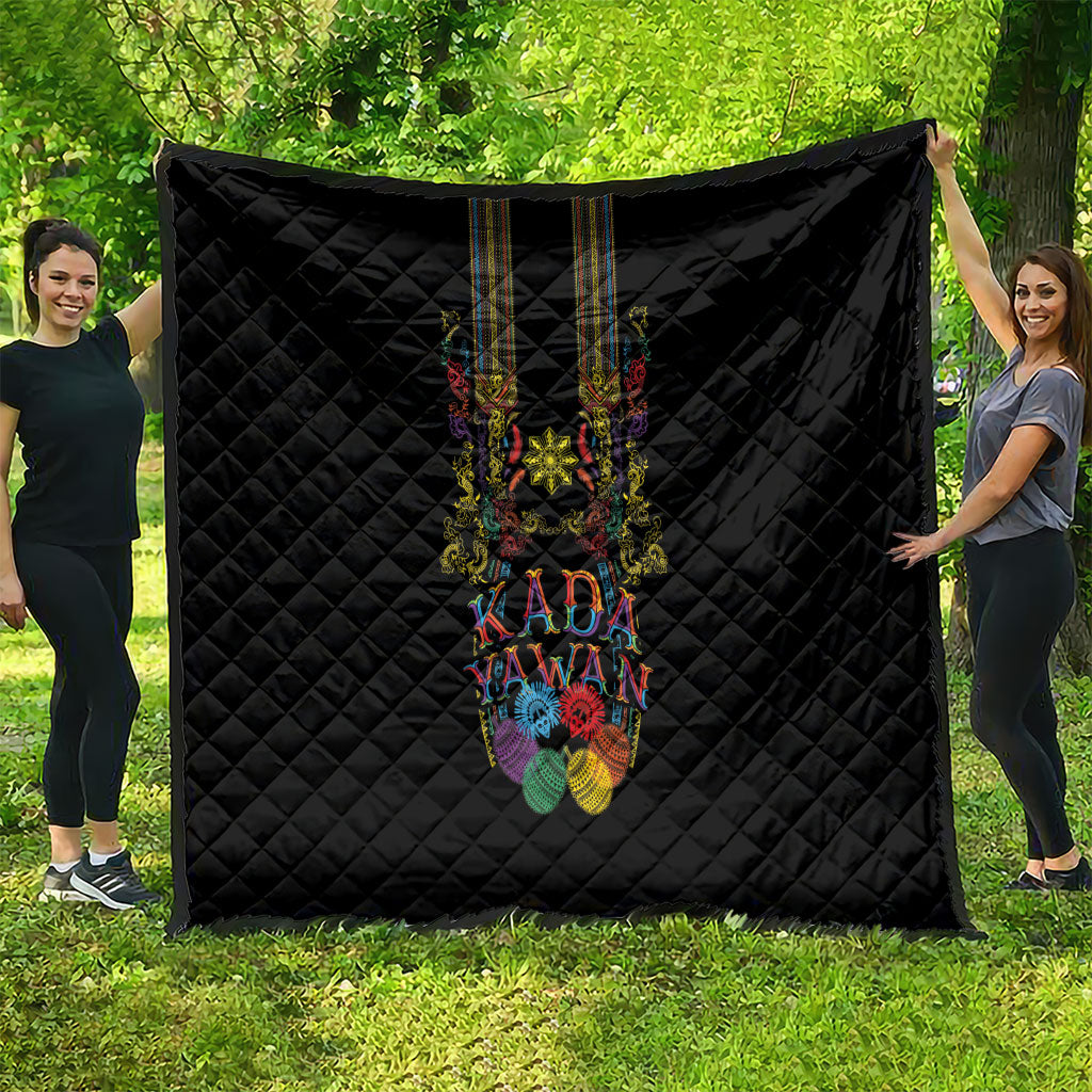 Philippines Kadayawan Festival Quilt Polynesian Tribal Art Barong Style