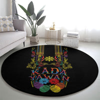 Philippines Kadayawan Festival Round Carpet Polynesian Tribal Art Barong Style