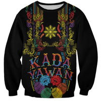 Philippines Kadayawan Festival Sweatshirt Polynesian Tribal Art Barong Style