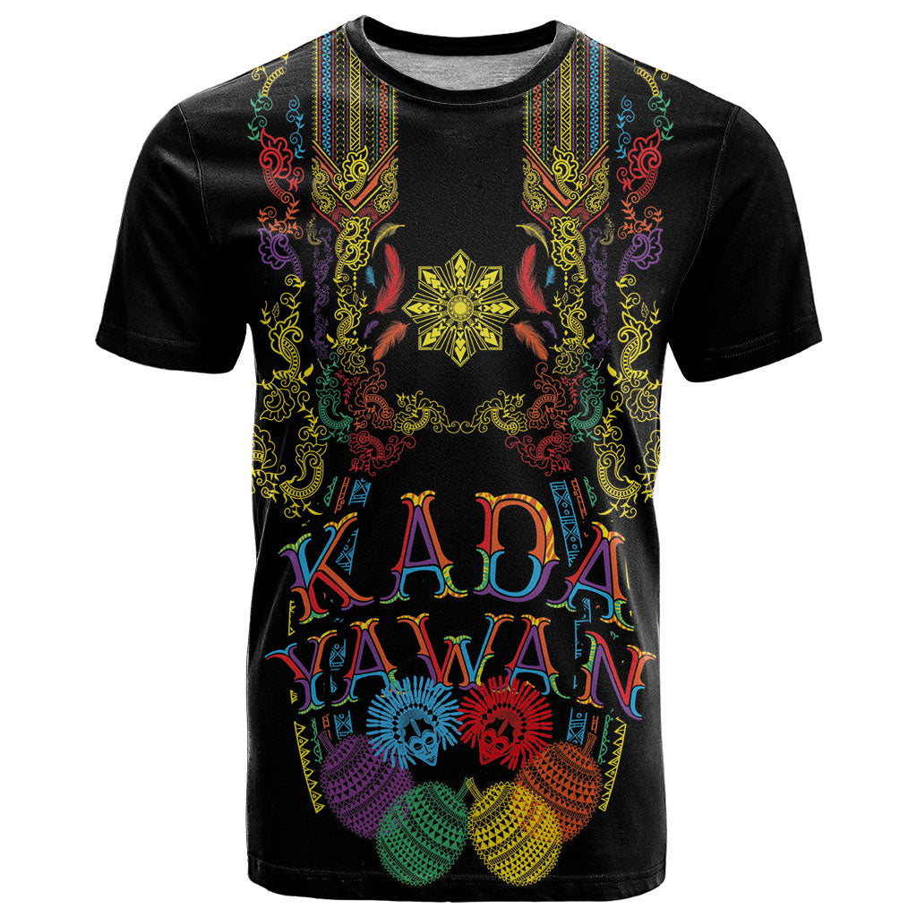 Philippines Kadayawan Festival T Shirt Polynesian Tribal Art Barong Style