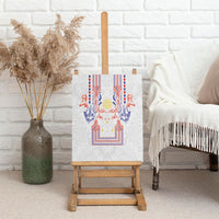 Philippines Barong Style Canvas Wall Art Polynesian Kakau Art Tattoos with Tribal Filipino Sun