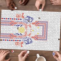 Philippines Barong Style Puzzle Polynesian Kakau Art Tattoos with Tribal Filipino Sun