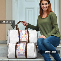 Philippines Barong Style Travel Bag Polynesian Kakau Art Tattoos with Tribal Filipino Sun