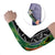 Custom Aotearoa South Africa Rugby Freedom Cup Arm Sleeves Maori Silver Fern Art and Sporty Flag SA - Polynesian Pride