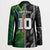 Custom Aotearoa South Africa Rugby Freedom Cup Blazer Maori Silver Fern Art and Sporty Flag SA - Polynesian Pride