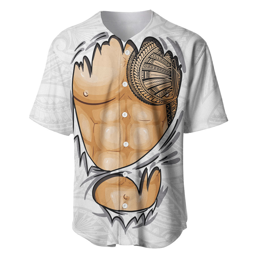 Samoan Tatau Baseball Jersey Tattoo Reveal Effect