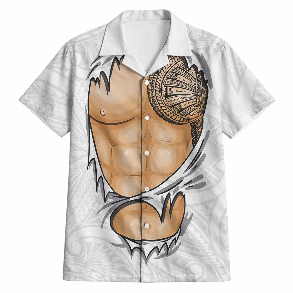 Samoan Tatau Hawaiian Shirt Tattoo Reveal Effect